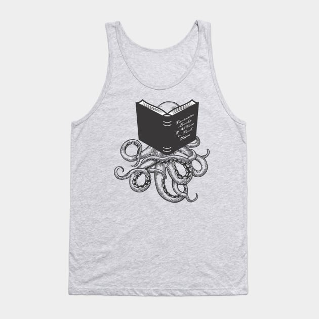 Fantastic Books and Where to Find Them Tank Top by welikestuff